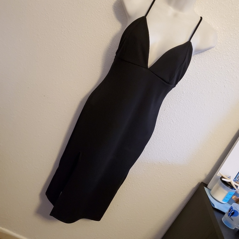 Womens Sexy Black Dress